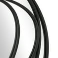 thumbnail image 4 of DecMode 32" x 32" Black Abstract Wall Mirror with Overlapping Circles, 4 of 9