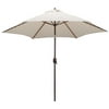 TropiLight - 9' LED Light Market Umbrella, Bronze