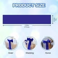 thumbnail image 3 of Lavish Cover Premium Glossy Chair Sash, Washable Decorative Bows for Weddings, Parties, Home Decor(Royal Blue, 100 Packs), 3 of 10