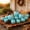 Light Blue, variant on Fall Decor 7 PCS Purple Foam Artificial Pumpkins Set Assorted Sizes Matte Fake Pumpkin Ornaments Modern Autumn Harvest Thanksgiving Halloween Table Tiered Tray Home Decor