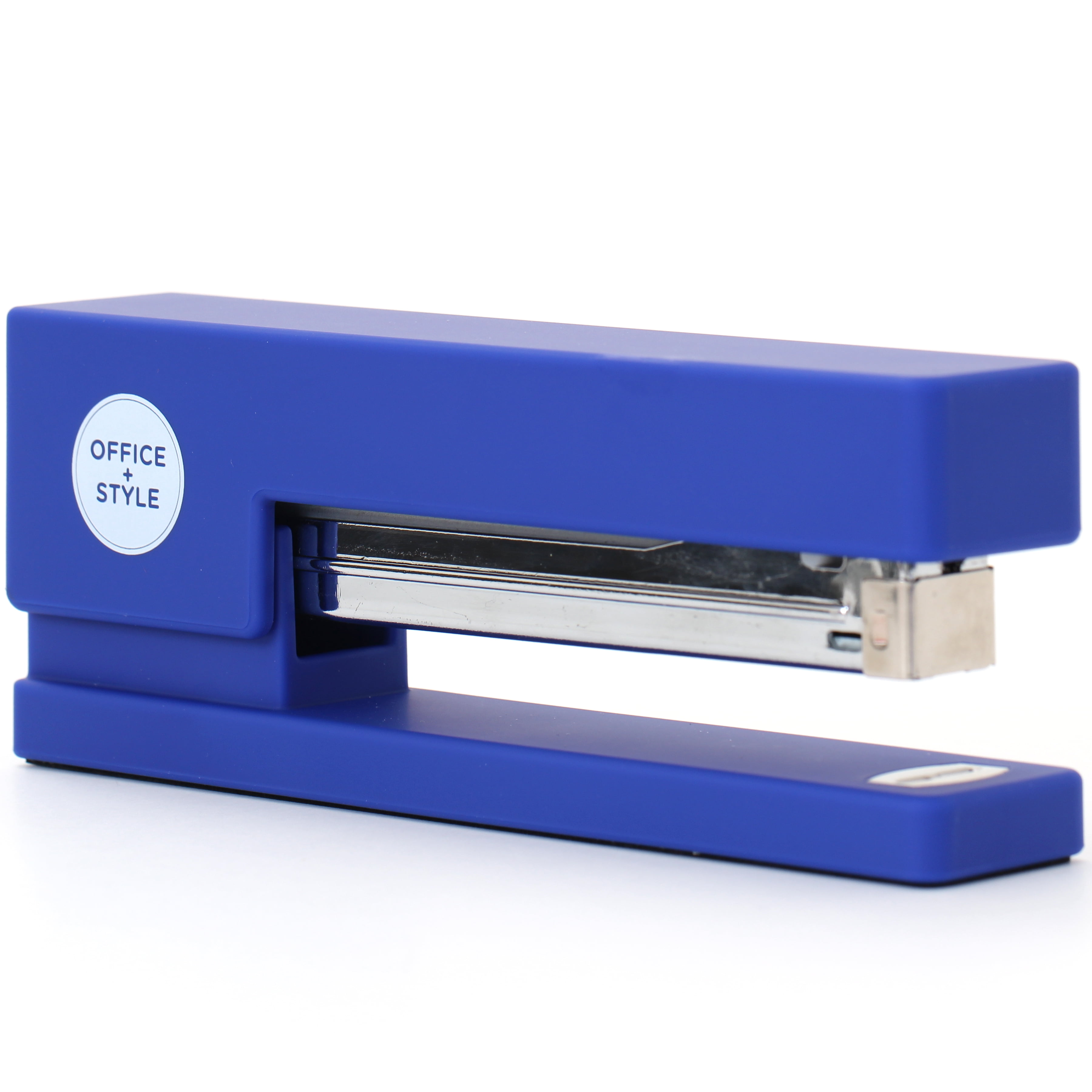 Office Style Precision JamFree Full Strip NonSkid Stapler, Blue OS3