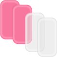 thumbnail image 1 of 4 Piezas Almohadillas de Silicona para Pestañas Rectángulo Almohadilla de Extensión de Pestañas de Silicona Soporte para Pestañas Postizas Sueltas Junta de Injerto de Pestañas Paleta Almohadilla de Si, 1 of 5