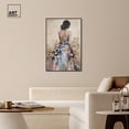 thumbnail image 4 of Dress in Spring Bloom Canvas Inspiring Women Protraits by Art Remedy, Black Frame, 30" x 45", 4 of 8