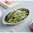 thumbnail image 2 of Soro Essentials - Juego de 2 platos ovalados de acero inoxidable de 433 g para gratinar. Ideales para servir guisos, lasañas y tartas individuales. Platos para servir en la mesa. Platos para cazuelas, 2 of 6