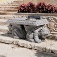 thumbnail image 2 of Design Toscano Blair Castle Sculptural Gargoyle Bench, 2 of 4