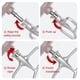 thumbnail image 5 of Batidor plano InnoMoon de acero inoxidable para KitchenAid de 4,5 a 5 cuartos de galón, 5 of 6