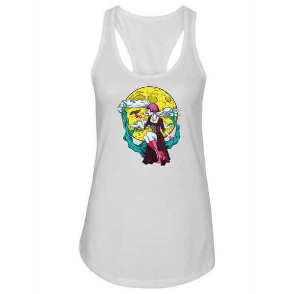 Gothic Princes Of The Moon. Tank Women -Image by Shutterstock, Female XX-Large