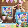 TOYFUNNY Easter Home Decoration Diamond Painting Set Beautiful DIY 5D Diamond Painting Kits With Full Round Drill