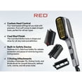 thumbnail image 4 of RED by KISS 1875 Ceramic Ionic Hair Styler with Detangler Pik, Professional Quick Blow Dry Comb, 4 Heat/Speed Settings, Cool Shot Button, Ideal for Curling & Straightening, 4 of 10