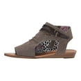 thumbnail image 3 of Blowfish Women's Blumoon Tobacco Dyecut Mud Smokey Twillight Ankle-High Fabric Wedged Sandal - 8.5M, 3 of 6