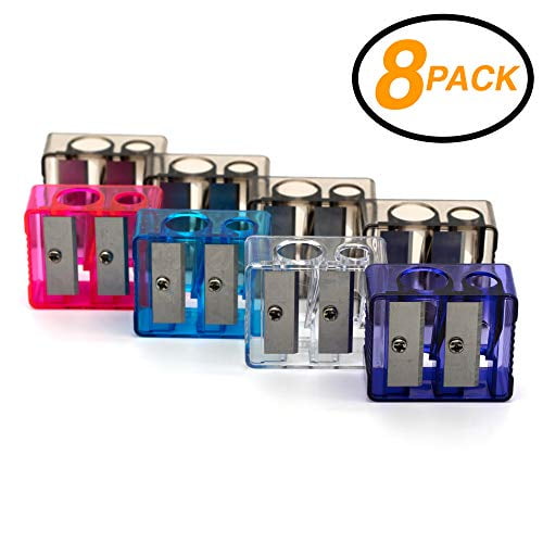 Emraw Super Great Dual Blades Cosmetic Sharpener for Regular Pencils