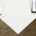 thumbnail image 2 of Garvee 2' x 6' Runner Rug Modern Geometric Hallway Rug Runner Machine Washable Low Pile Area Rug Non Slip Bedsides Carpet for Laundry Room, Beige, 2 of 6