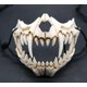 thumbnail image 1 of Para máscara de Halloween japonesa máscara de resina media cara calavera máscara de miedo Cosplay decorativo oso de fresa Electrónica, 1 of 3