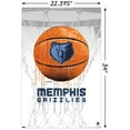 thumbnail image 2 of NBA Memphis Grizzlies - Drip Basketball 21 Wall Poster, 22.375" x 34", 2 of 4