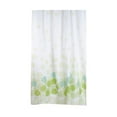 thumbnail image 1 of Decodeary Rideau de Douche de Fleurs Durable et Élégant pour Salle de Bain Moderne Rideau Vert 180cm * 180cm 1Set, 1 of 6