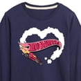 thumbnail image 3 of Hot Wheels - Burnout Heart - Toddler & Youth Long Sleeve Graphic T-Shirt, 3 of 5