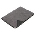 thumbnail image 2 of Funda para tableta ultradelgada y duradera de piel sintética con diseño prismático, funda protectora para tableta iOS de 9,7 en color gris, 2 of 5