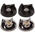 thumbnail image 1 of 2 Spare Base Gears+2 Rubber Blade Gears Spare Mixer Replacement Parts, Suitable for The Replacement Parts of 250W Base Gear & Blade Gear Replacement for Magic Bullet Blender MB1001, 1 of 7