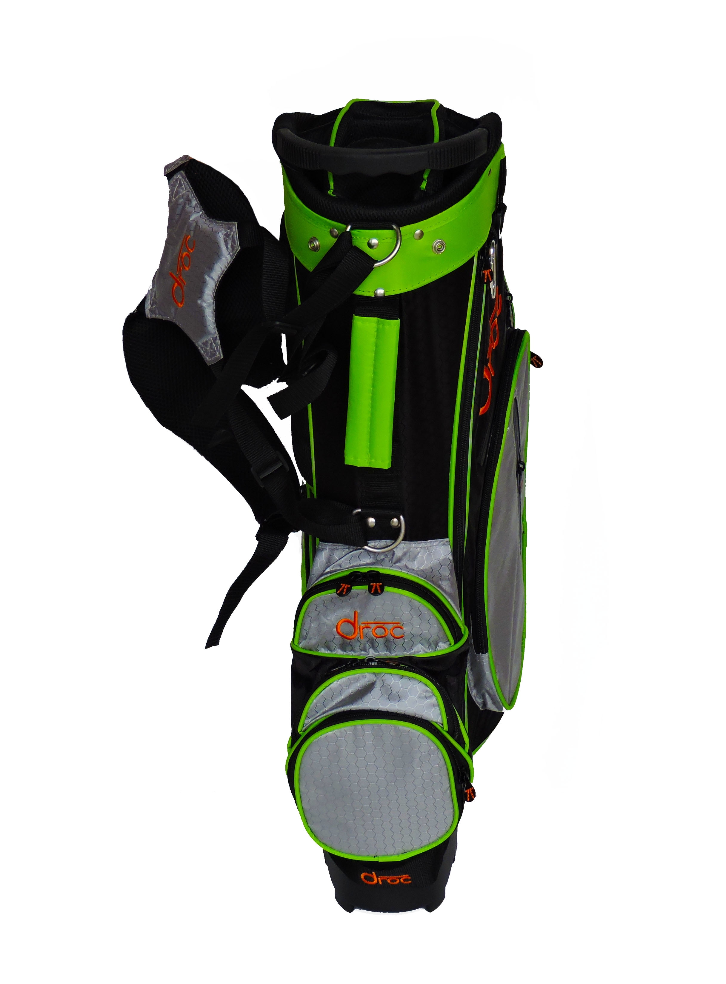 DROC - Dimond Golf Bag Ages 10 - 13 (30" Tall) (Orange)