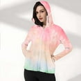 thumbnail image 5 of Wiyuqeen Zip Up UV Blocking Jacket for Women UPF 50+ Sun Protection Hoodies Long Sleeve Tie Dye Sun Shirts with Thumb Holes, 5 of 7
