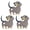 Brown, variant on OIUR 3Pcs Dachshund Bread Clips Set Funny Butt Bag Clips Reusable Plastic Sealing Clips for Food Bags Novelty Kitchen Gadgets