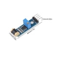 thumbnail image 2 of Sensor de vibración 801S Módulo de vibración Sensibilidad ajustable DC 5V 4Pin para Arduino, 2 of 5