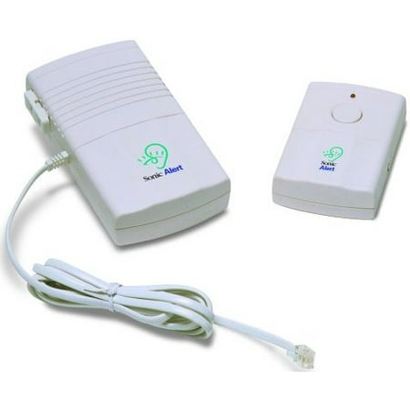 Sonic Alert DB200 Deluxe Wireless Doorbell with Lamp Flash and Telephone Signaler for Deaf and Hearing Impaired People