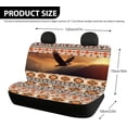 thumbnail image 4 of ZEN Aztec Eagle Car Seat Cover Rear Bench Seat Covers for Truck SUV Native Tribal Universal Fit Car Accessories Auto Bench Seat Cover, 4 of 14