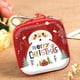thumbnail image 1 of 3 piezas de accesorios navideños, hojalata para galletas de Navidad, árbol colgante, bolsa para auriculares, monedero, monedero, monedero, caramelo, metal colorido, 1 of 5