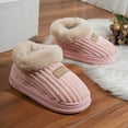 thumbnail image 6 of KANG Corduroy Slip On Slippers With Backstrap Indoor Outdoor Comfort Shoes For Fall And Winter Seasons, 6 of 9