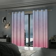thumbnail image 6 of Lfeey Boho Floral Blackout Curtains for Living Room, Room Darkening Window Drapes, Yellow, 42x72 in, 6 of 6