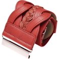 thumbnail image 4 of HSHDLDF 3 Inch Wide Waspie Elastic Vintage Braided Buckle Waist Belt, 4 of 6
