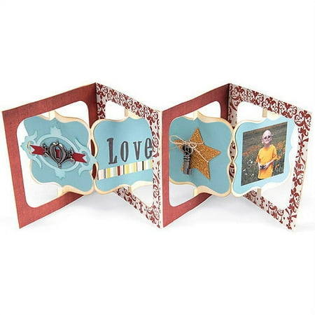 Sizzix Bigz Die, Accordion Flip 3-D Album