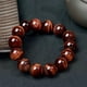thumbnail image 5 of Pulsera TahLga con forma de ojo de tigre rojo, 16 mm, para hombre, muñeca extragrande, 5 of 5
