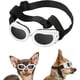 thumbnail image 1 of Gafas para perros: gafas de sol ajustables blancas para mascotas, gafas protectoras anti-UV a prueba de polvo, impermeables a prueba de viento para perros pequeños y medianos, 1 of 5