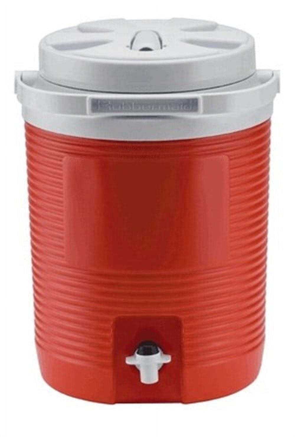 Rubbermaid Victory 2 Gal. Red Cooler FG153004MODRD - The Home Depot