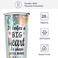 thumbnail image 3 of Teacher Gift for Women Teacher Appreciation Gifts From Students 20 Oz Insulated Stainless Steel Tumbler Travel Coffee Mug, 3 of 5