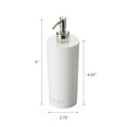 thumbnail image 7 of Yamazaki Home  Round Shower Dispenser - Three Styles, ABS Plastic, Body Soap, 16.9 fluid oz., 500 ml White, 7 of 7