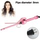 thumbnail image 1 of Rizador de pelo de varita unisex de 9 mm, barril pequeño, rizador de cabello delgado, varita profesional de cerámica súper turmalina, pinzas pequeñas y delgadas para cabello corto y largo Zhivalor 2036097-1, 1 of 8