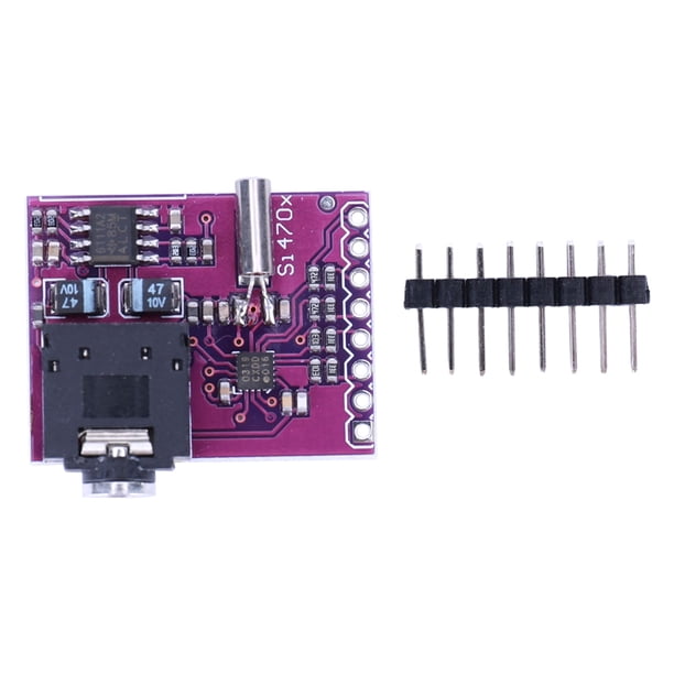 Placa Desarrollo Sintonizador Radio Si4703 Con Conector para 3 5 Mm