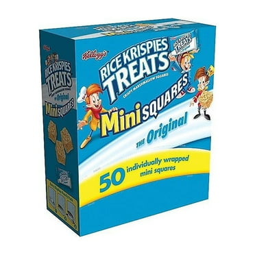 Kellogg's 3800012346 0.39 oz. Mini Squares Rice Krispies Treats (50/Box)