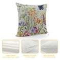 thumbnail image 4 of PHYHOO Spring Pillow Covers,Floral Butterfly Decorations Farmhouse Pillow Case Decor for Sofa Couch, 4 of 5