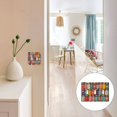 thumbnail image 7 of Yayeee Toggle Light Switch Wall Plate 2-Gang 4.56"x4.48" Decorative Outlet Cover, Beige Jar, 7 of 7