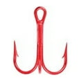 thumbnail image 3 of Lazer Sharp L934RDTH-10 3X TreblevHook, Red, Size 10, 3 of 5