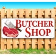 thumbnail image 1 of Butcher Shop 13 oz Vinyl Banner With Metal Grommets, 1 of 4