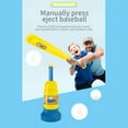 thumbnail image 5 of Automatic Baseball Ejector with Retractable Bat - Parent-Child Interactive Toy for Hand-Eye Coordination, Indoor & Outdoor Play, Includes 3 Baseballs, Easy Carry & Ergonomic Spiral Design, 5 of 9