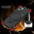 thumbnail image 3 of Magnetic for iPhone 14 Plus Case [Dual Layer Structure Protection] Magnetic Car Mount & Wireless Charging, Military Grade Drop Protection Heavy Duty Shockproof Phone Case, Black, 3 of 7