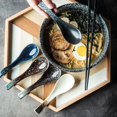 thumbnail image 5 of Japanese-style Retro Small Soup Spoon Ceramic Spoon Rice Bowl Spoon, 5 of 5