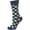 Navy, variant on Sierra Socks Women’s Cotton Polka Dot Crew Socks, Knee High, Comfortable Fit