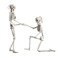 thumbnail image 5 of Ceiling Skeleton with Movable Joints Realistic Human Body for Halloween Party Decoration Haunting House Jewelry, 5 of 9